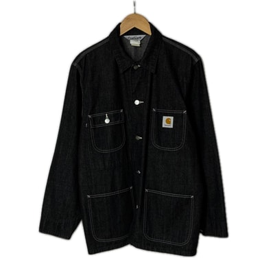 Carhartt カーハート カバーオール ジャケット SIZE L 00108-072 ブラック メンズ