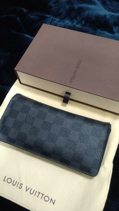 Louis Vuitton Brazza Wallet Damier Graphite
