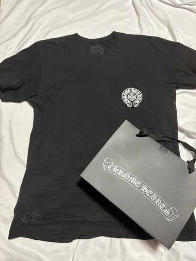 Chrome Hearts Horse Shoe Logo Pocket T-Shirt "Black"