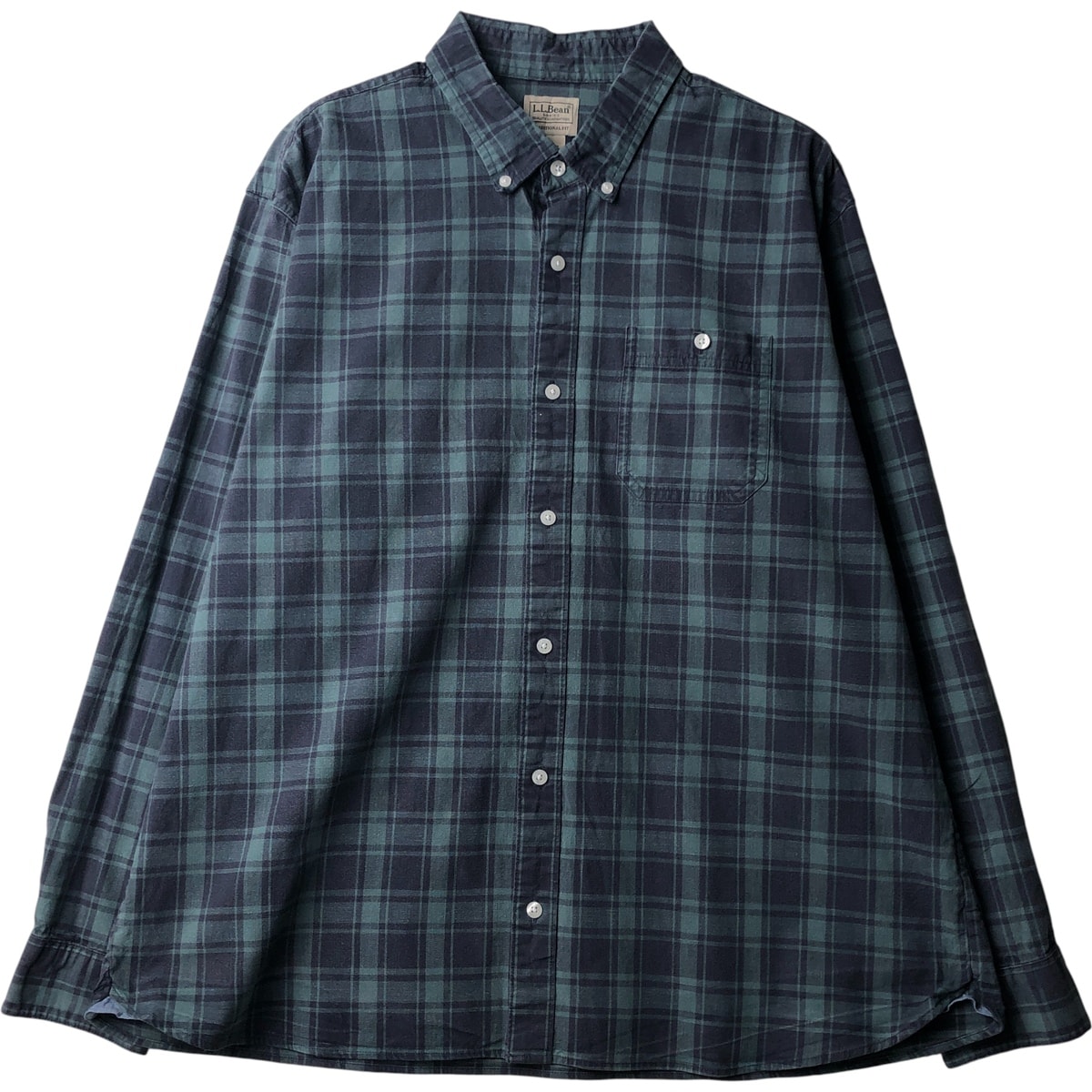 古着 エルエルビーン L.L.Bean 長袖 ボタンダウンチェックシャツ メンズXL相当/eaa616239