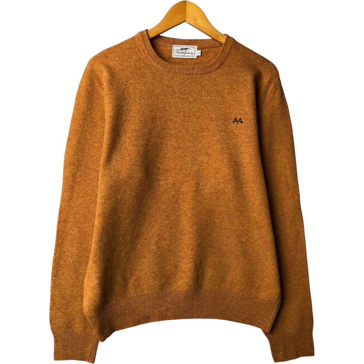 古着 バーバリー Burberry's Thomas Burberry ラムウールニットセーター スペイン製 メンズL相当/eaa593427