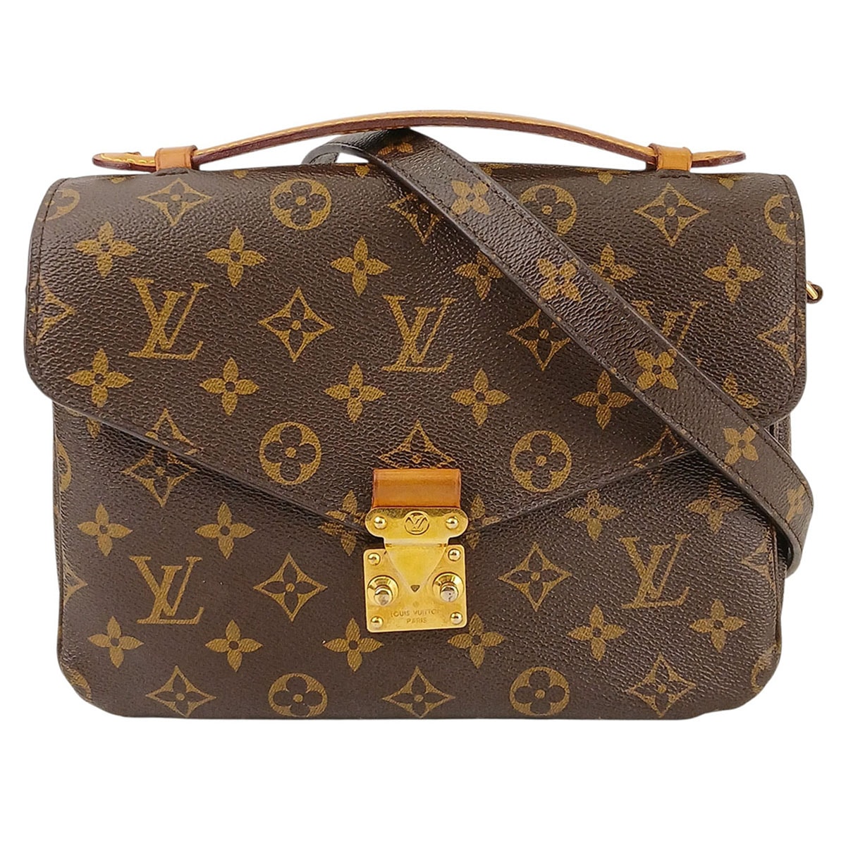 LOUIS VUITTON ルイ・ヴィトン ポシェットメティスMM  2WAY  ハンドバッグ ショルダーバッグ M44875 モノグラム ブラウン  レディース【中古】