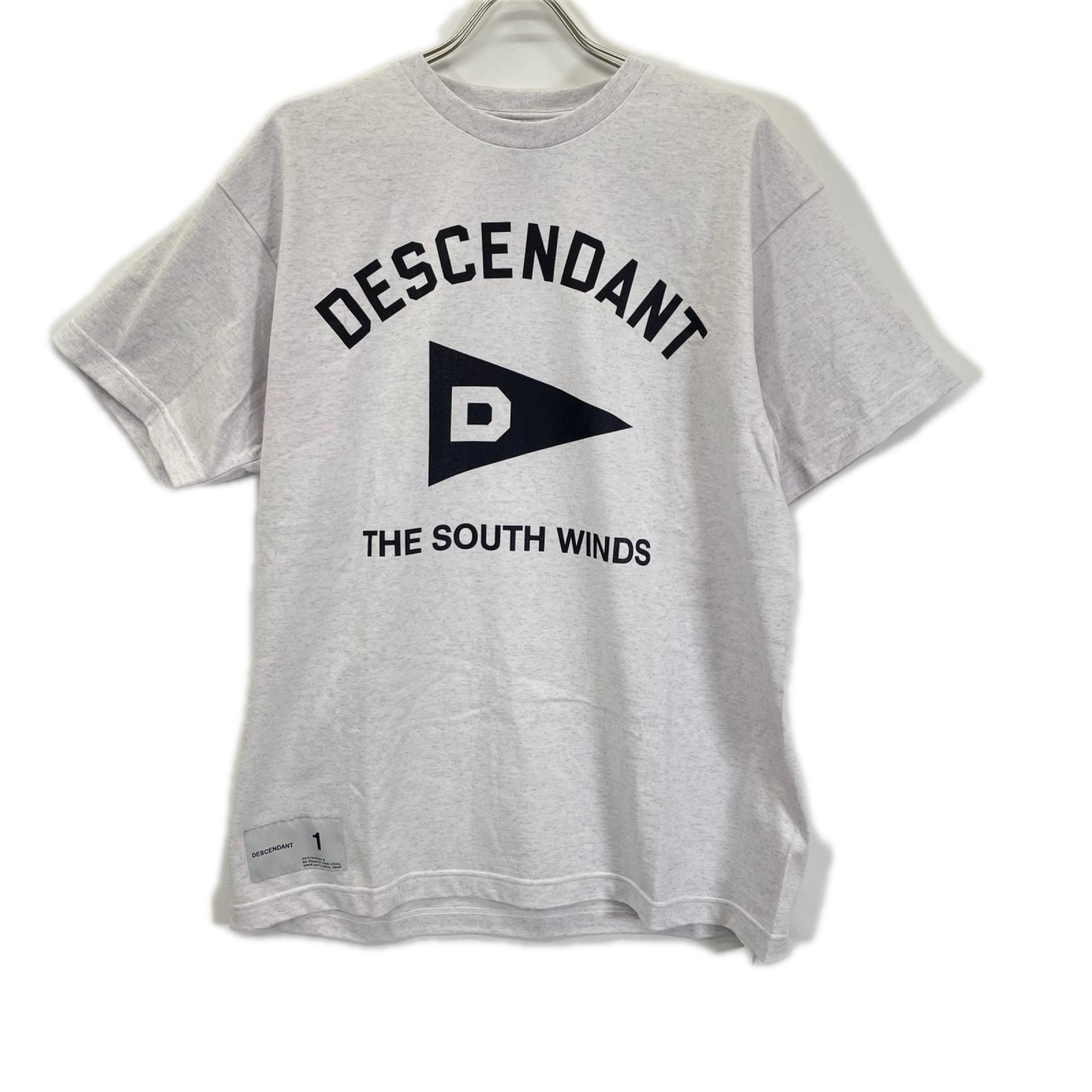 ディセンダント ライトグレー S WIND SS Tシャツ 1