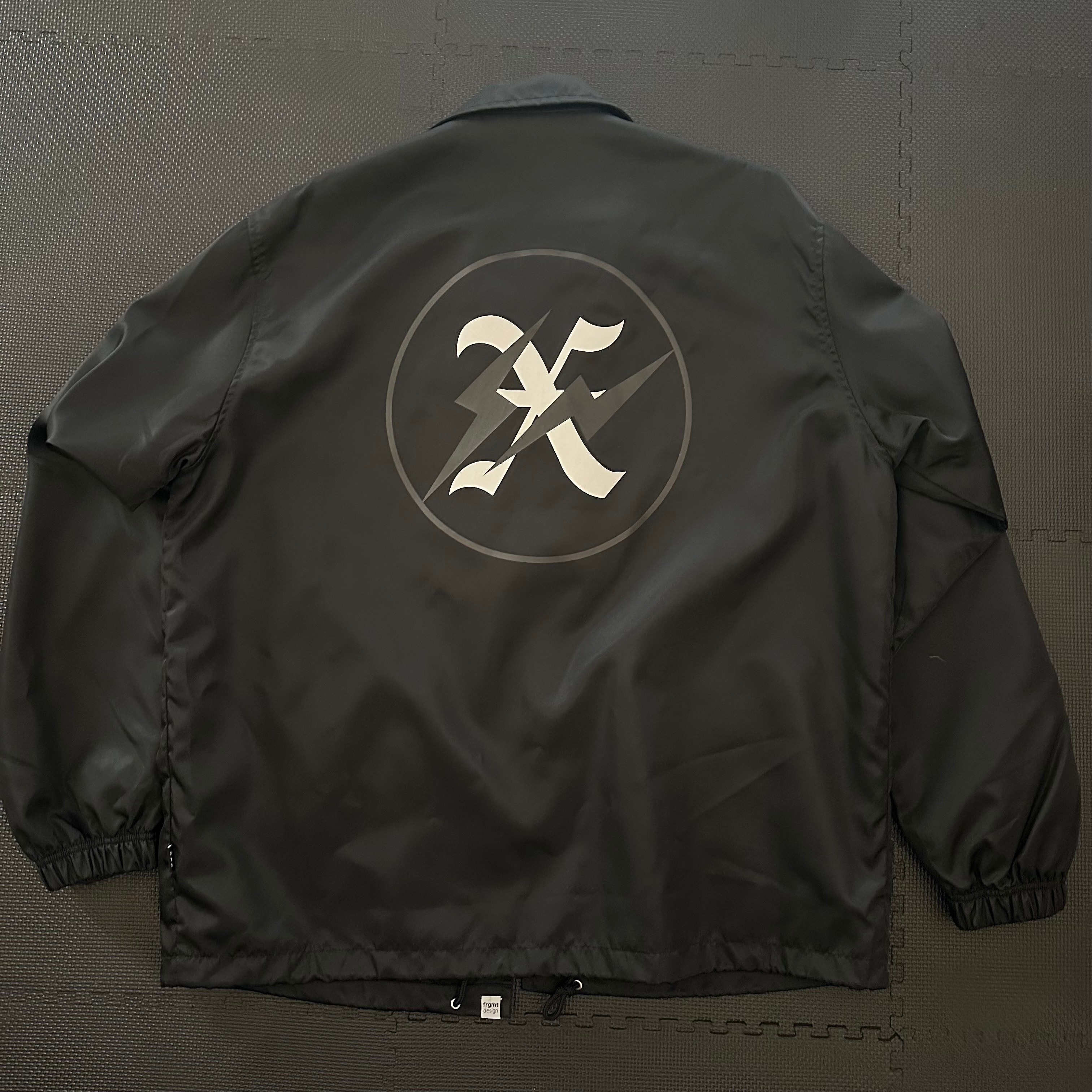 GOD SELECTION XXX x FRAGMENT Coach Jacket GX-S23-FJK-01 "Black"