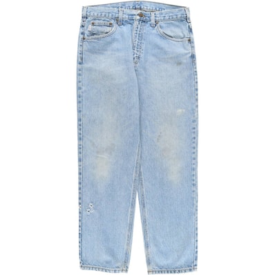 古着 カーハート Carhartt RELAXED FIT テーパードデニムパンツ メンズw33相当/eaa458689