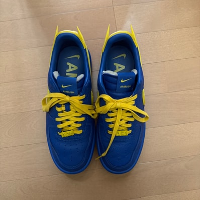 AMBUSH × Nike Air Force 1 Low "Game Royal and Vivid Sulfur"