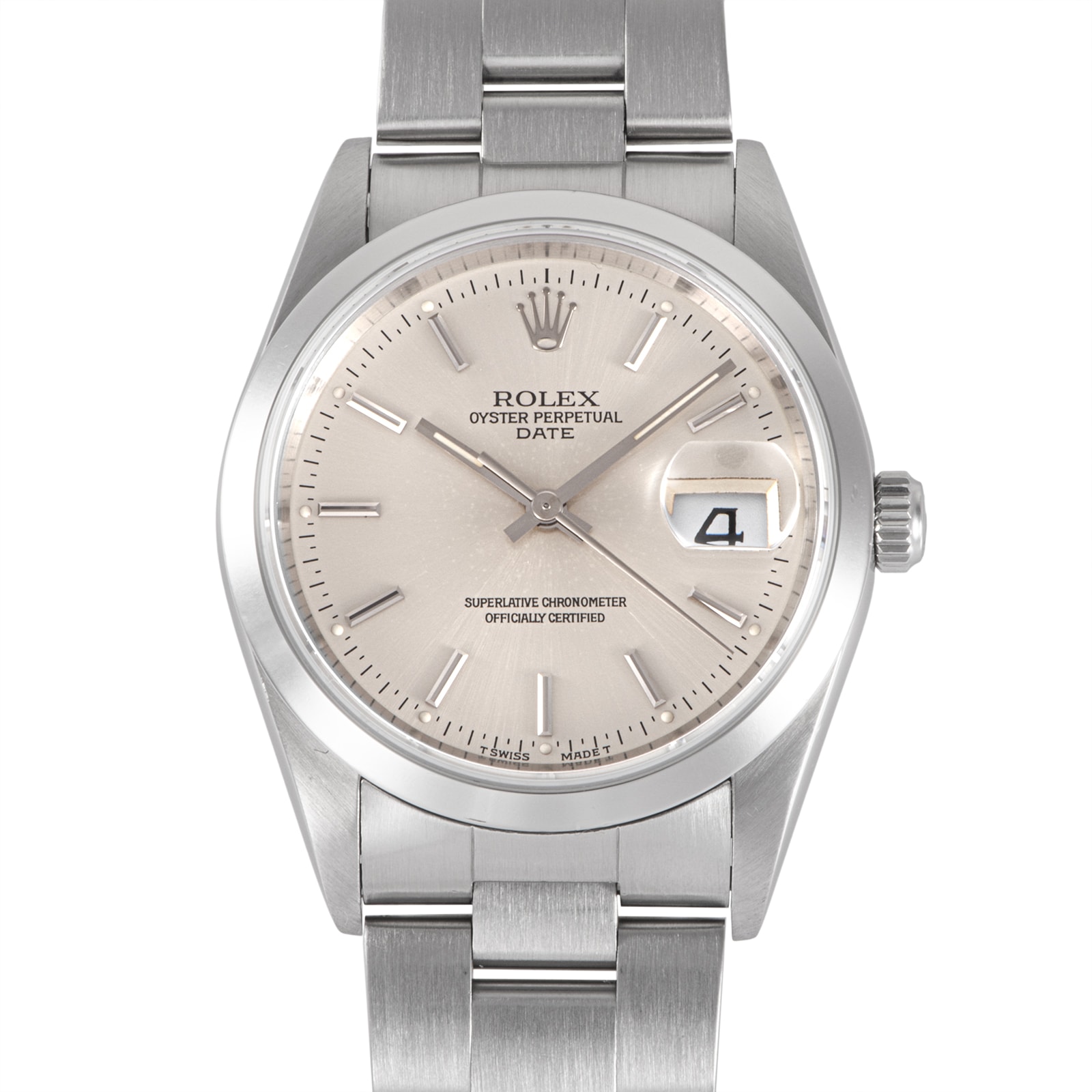 ROLEX ロレックス パーペチュアルデイト 15200 W番 Tritium ステンレススチール【中古】