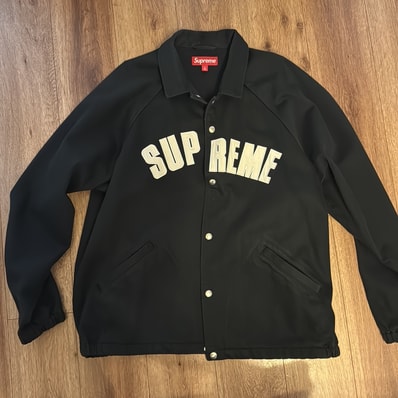 Supreme Arc Denim Coaches Jacket "Black"