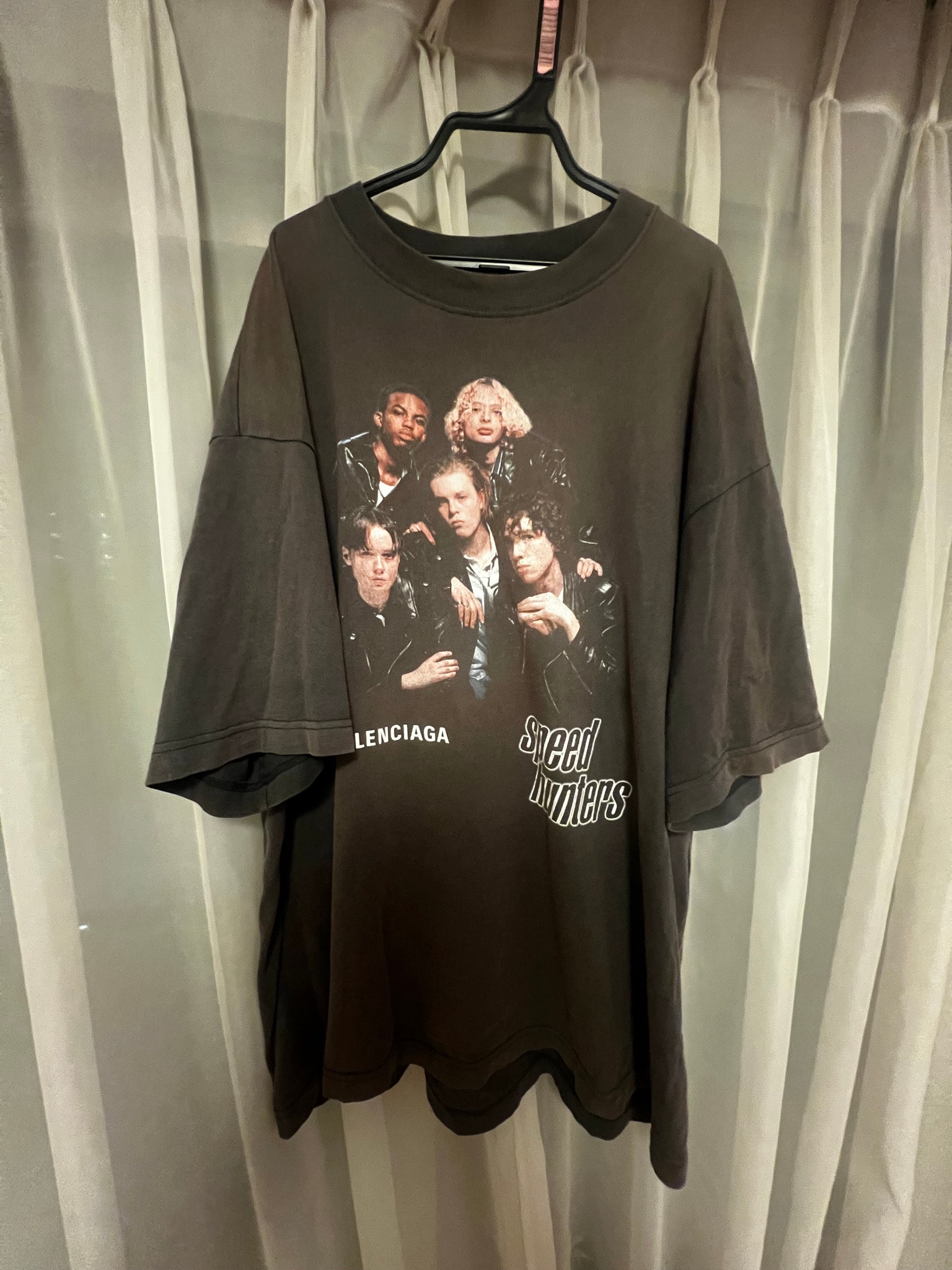 BALENCIAGA Speed Hunters Print T-Shirt "Black"