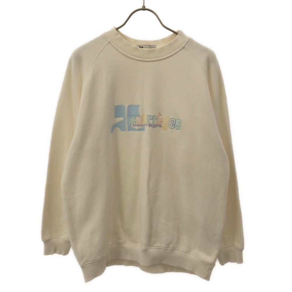 courreges 長袖 スウェット トレーナー