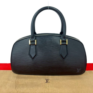 LOUIS VUITTON ルイヴィトン ジャスミン エピ レザー ハンドバッグ ブラック
477-9