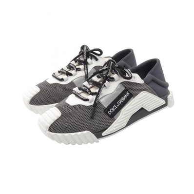 ドルチェアンドガッバーナ DOLCE & GABBANA NS1 スニーカー 靴 ファブリック メンズ グレー系 / ホワイト系 【中古】