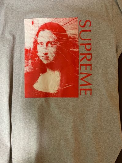 Supreme Mona Lisa Tee "Grey"