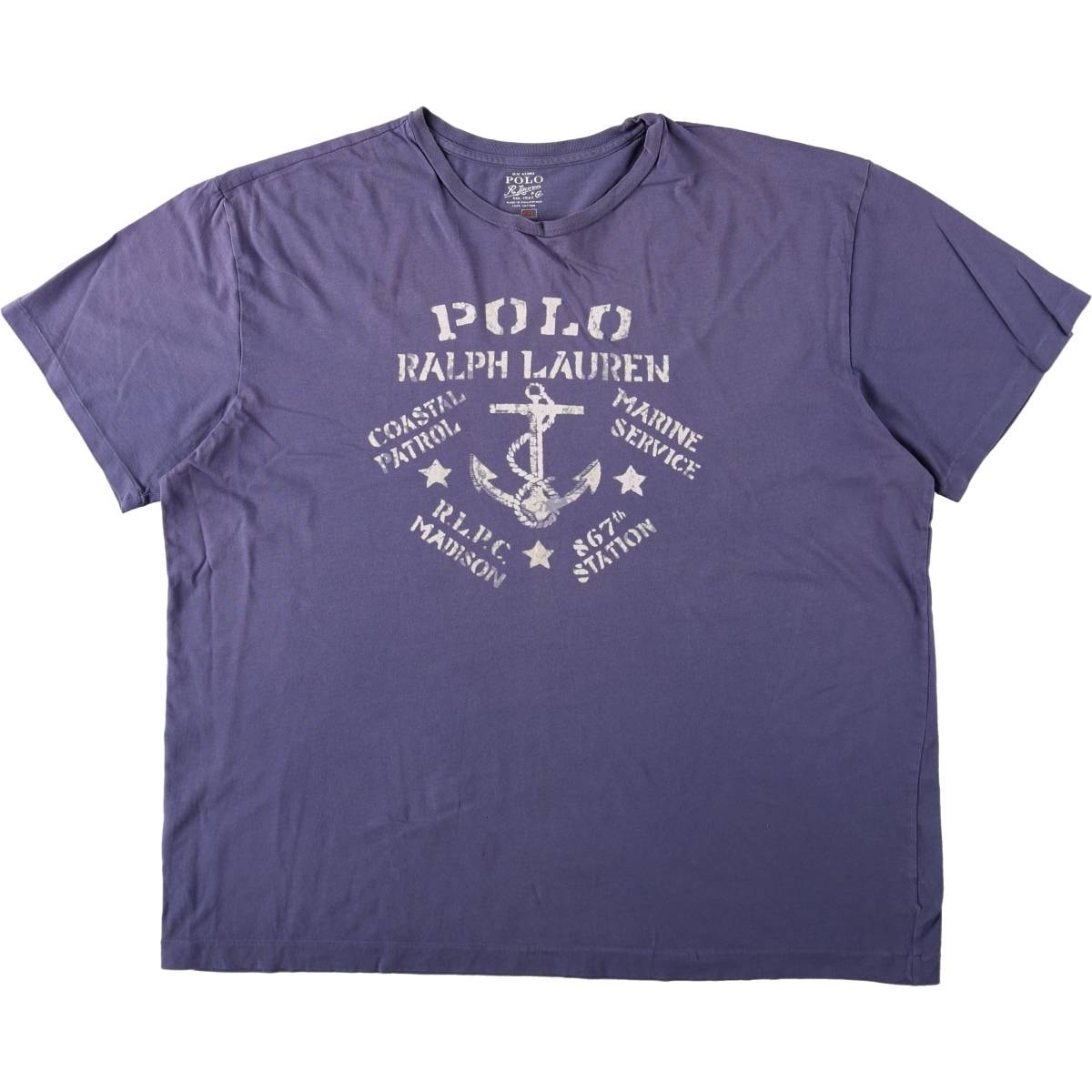古着 ラルフローレン Ralph Lauren POLO RALPH LAUREN 半袖 ロゴTシャツ メンズXXL相当/eaa666886