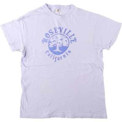 古着 70年代 ヘインズ Hanes 三角タグ プリントTシャツ USA製 メンズXL相当 ヴィンテージ/eaa661483