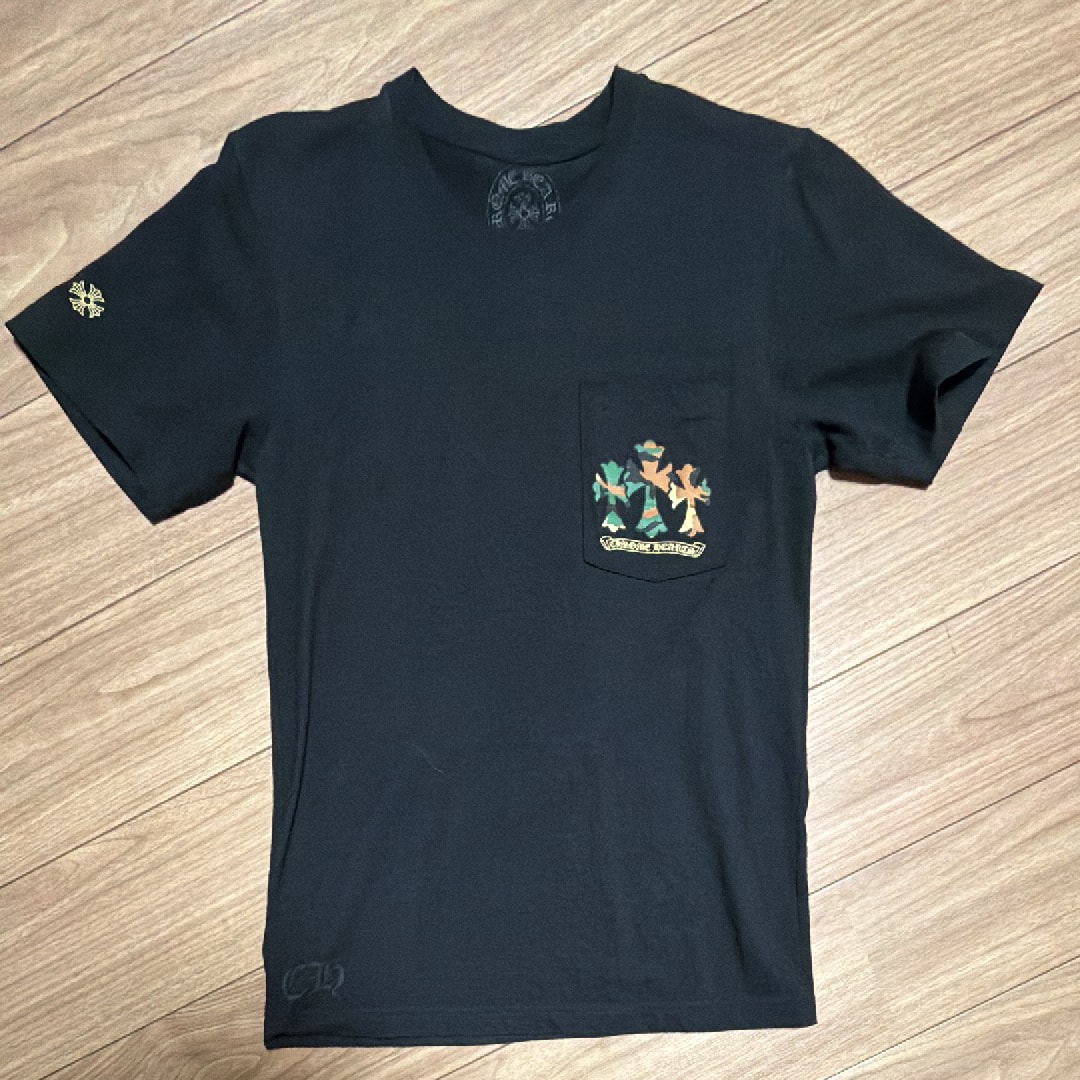 クロムハーツ ホースシューロゴ ポケットTシャツ 