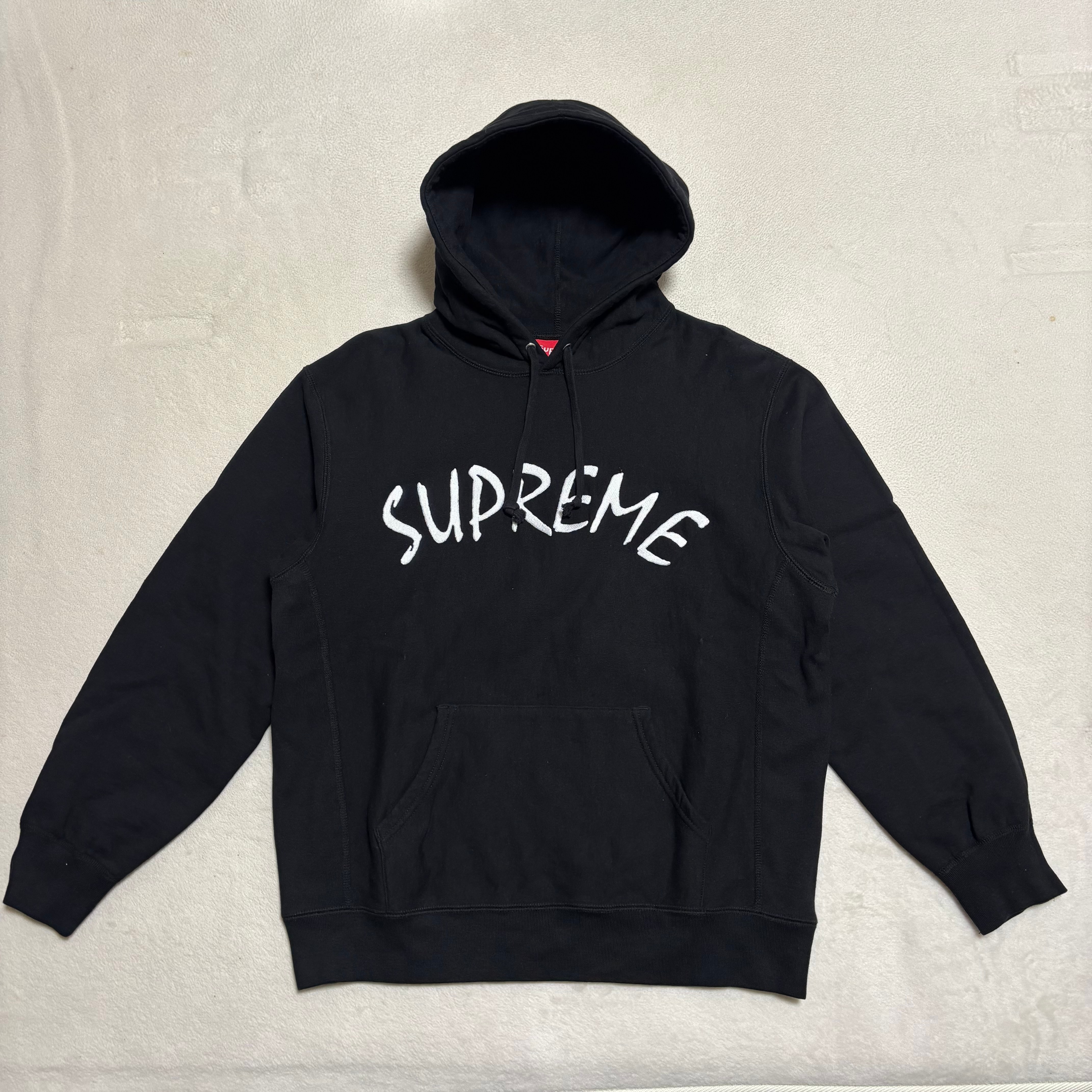 Supreme FTP Arc Hooded Sweatshirt "Black"
