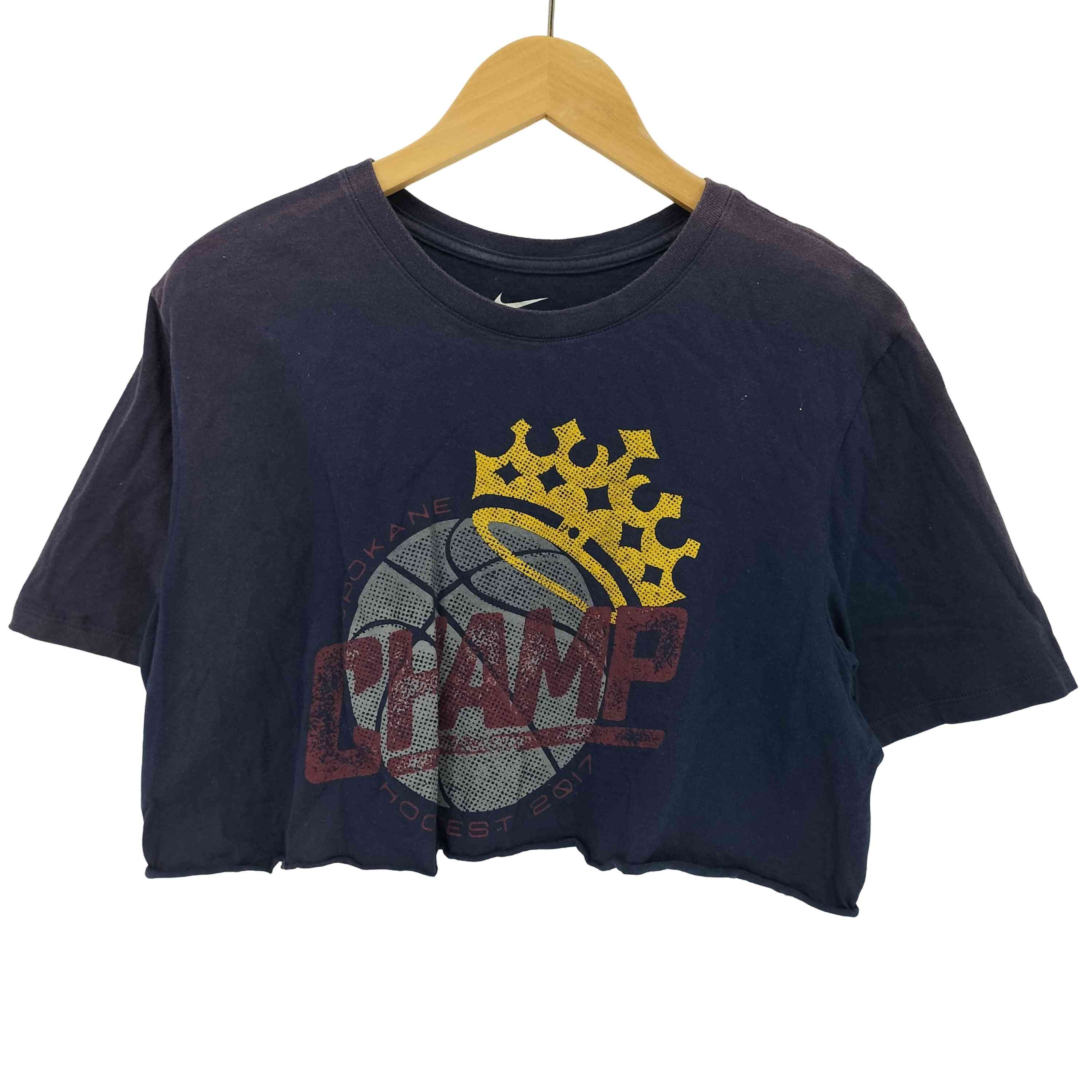 クロップドプリントTシャツ Y2K【1143528327767】