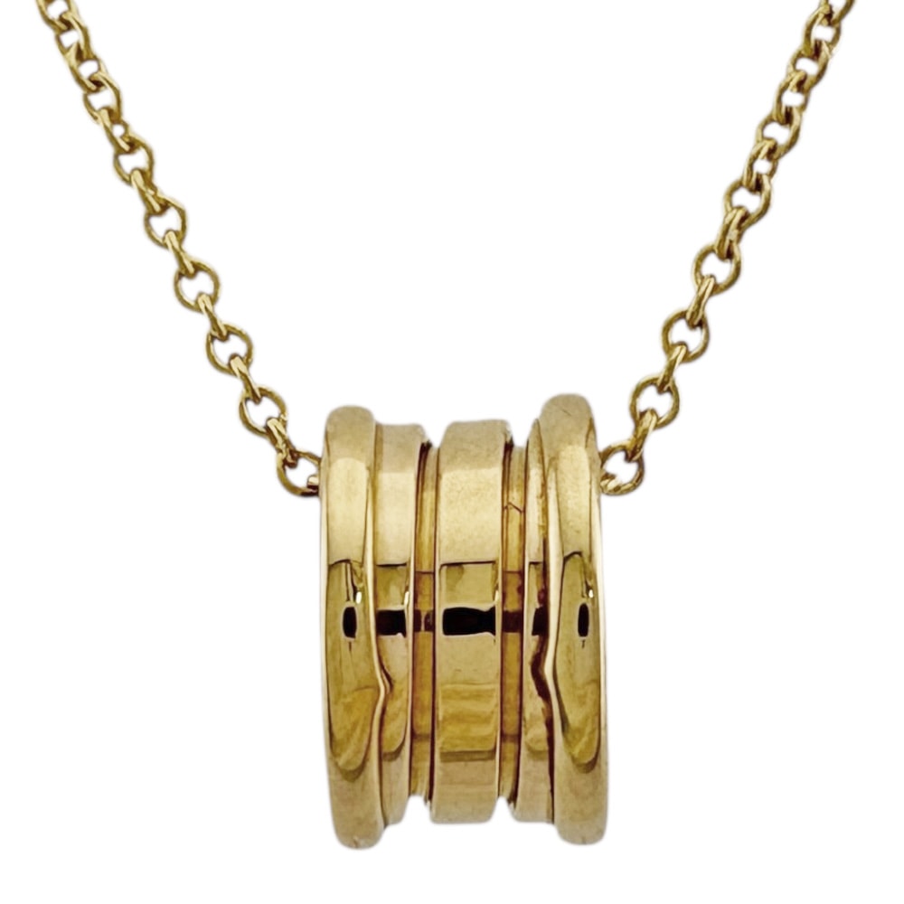 ブルガリ B-zero.1 ネックレス 18金 K18イエローゴールド ユニセックス BVLGARI 中古