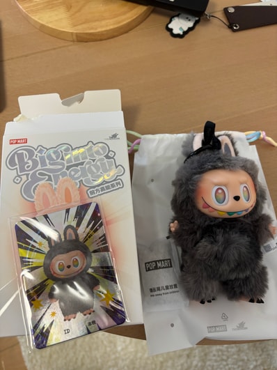POP MART THE MONSTERS (LABUBU) Big into Energy Series Plush Pendant ID (Secret)