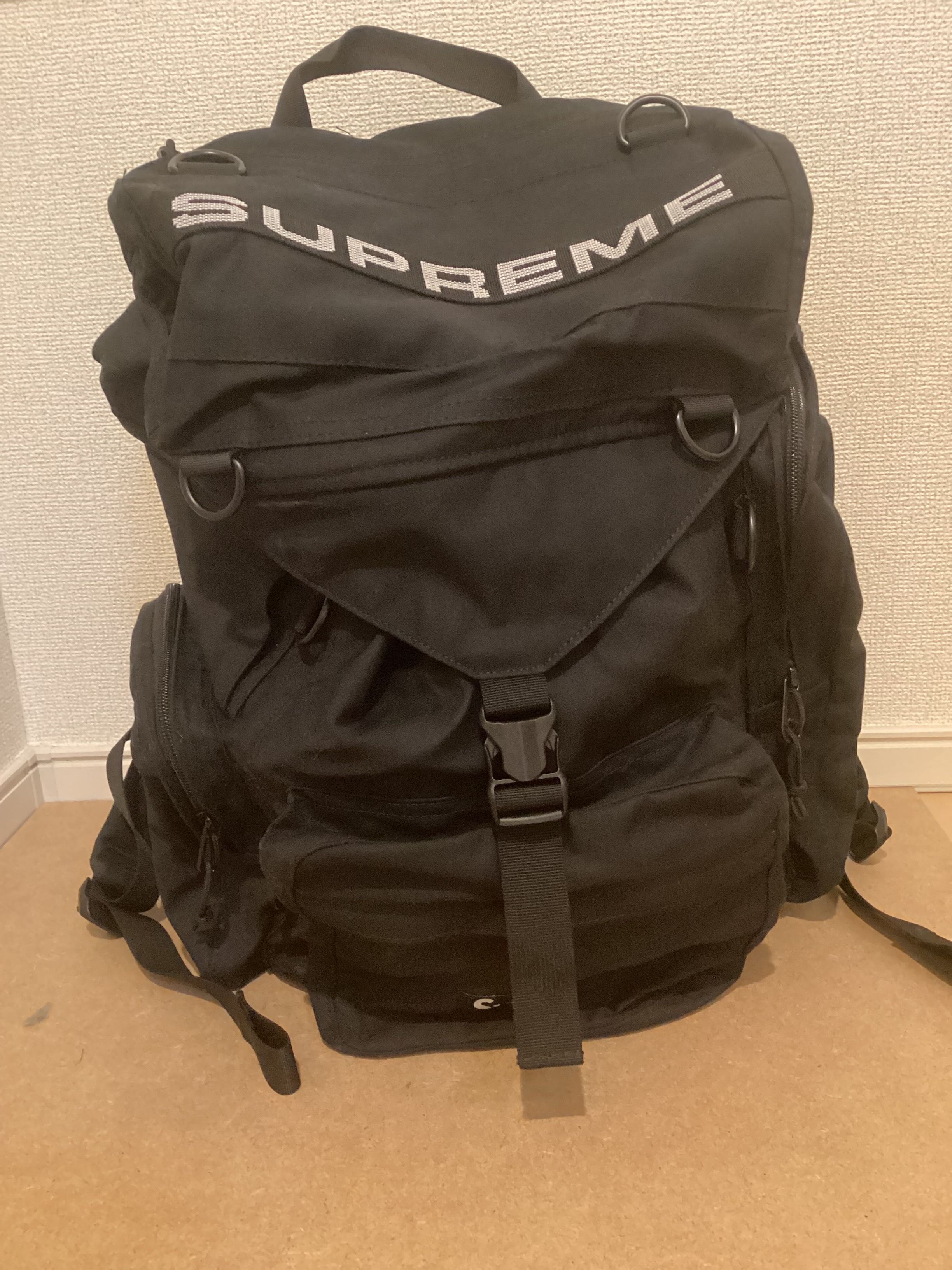 Supreme Field Backpack "Black" (23SS)