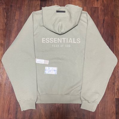 FEAR OF GOD ESSENTIALS Pull-Over Hoodie "Moss"