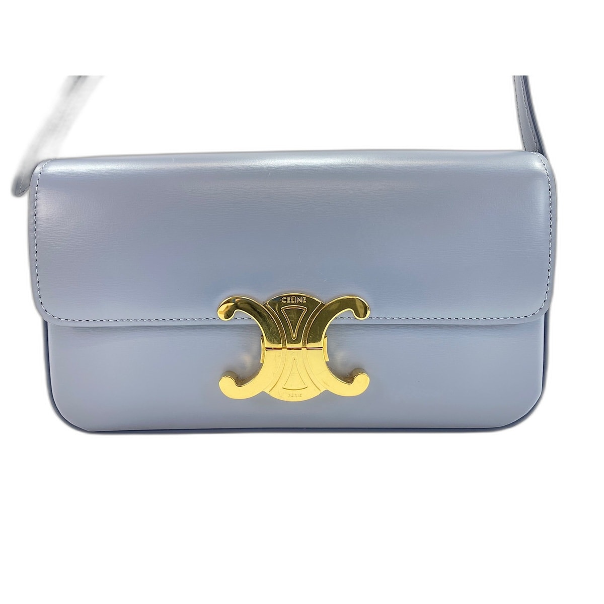セリーヌ CELINE ショルダーバッグ レザー【中古】