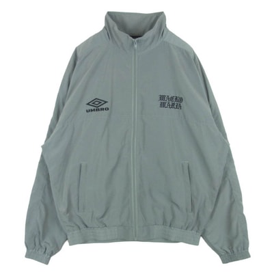 WACKO MARIA ワコマリア 26SS 26SS-WMO-UB01 UMBRO TRACK JACKET TYPE-1 アンブロ ナイロン トラック ジャケット グレー系 M【美品】【中古】