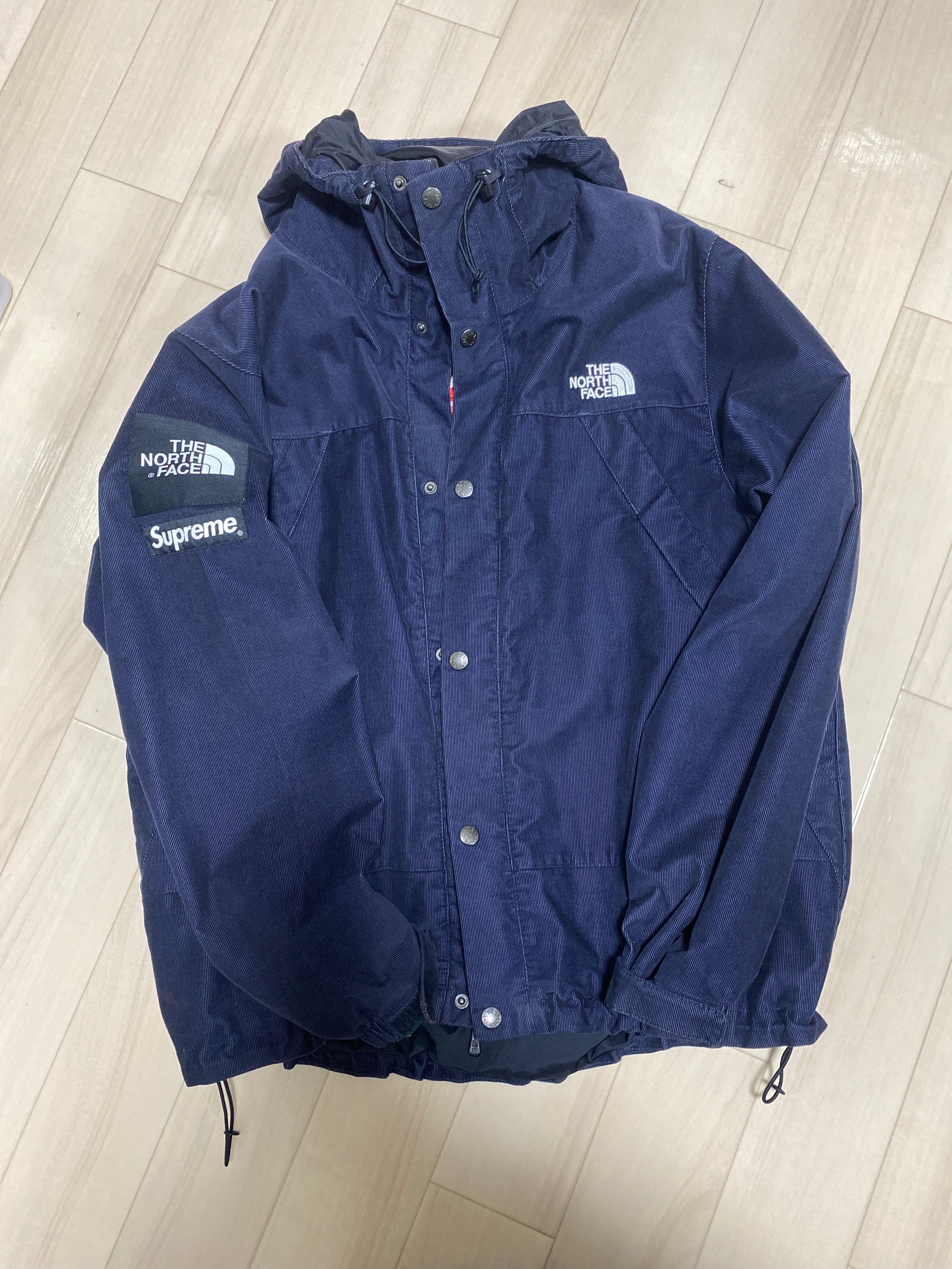 Supreme THE NORTH FACE MOUNTAIN SHELL JACKET "Navy"