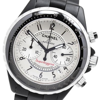 ☆良品 シャネル J12 スーパーレッジェーラ H2039 メンズ 【中古】