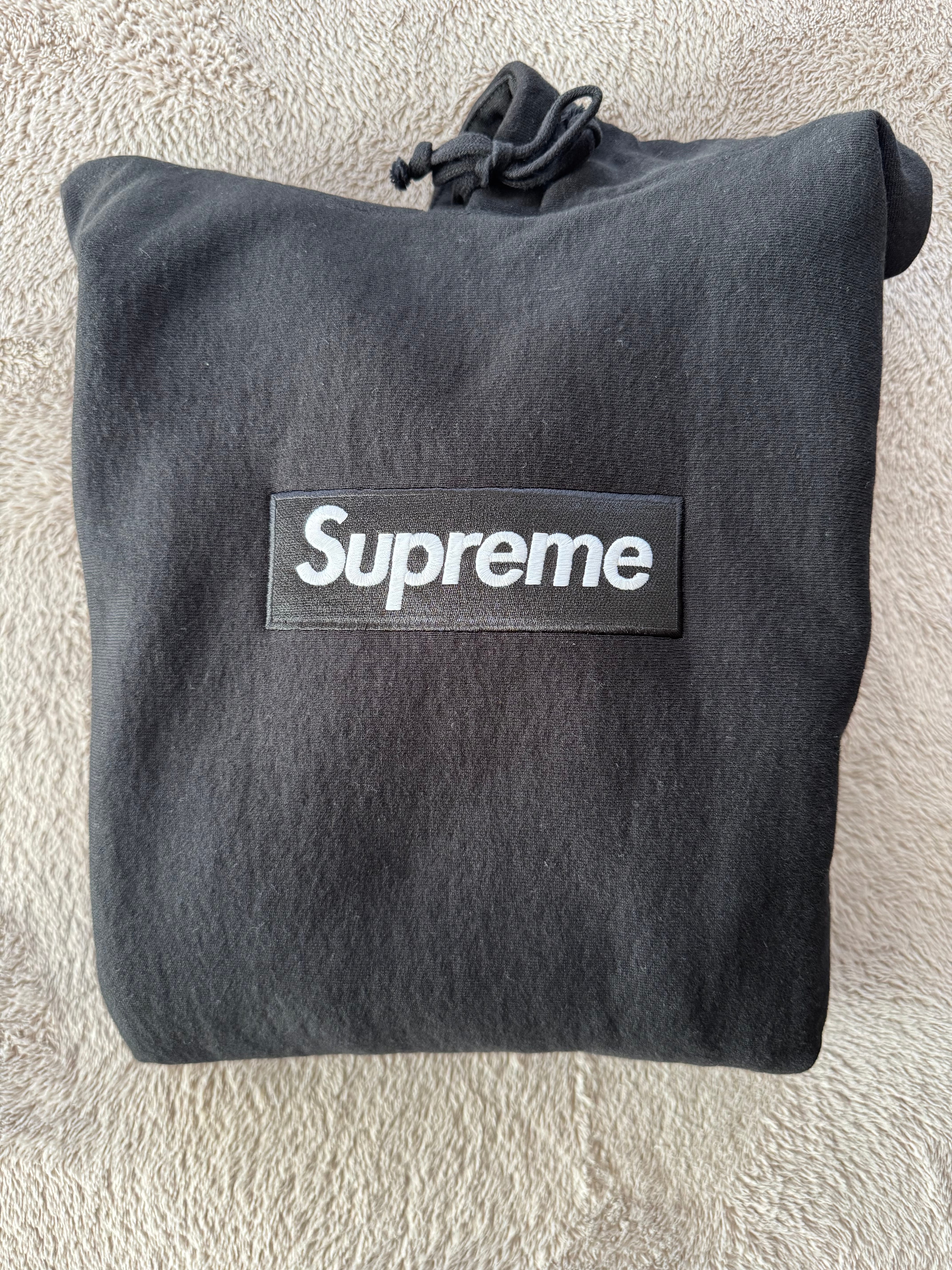 Supreme Box Logo Hooded Sweatshirt "Black" (23FW)