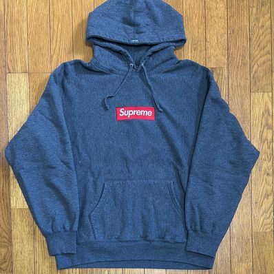 Supreme Box Logo Hooded Sweatshirt "Charcoal" (21FW)