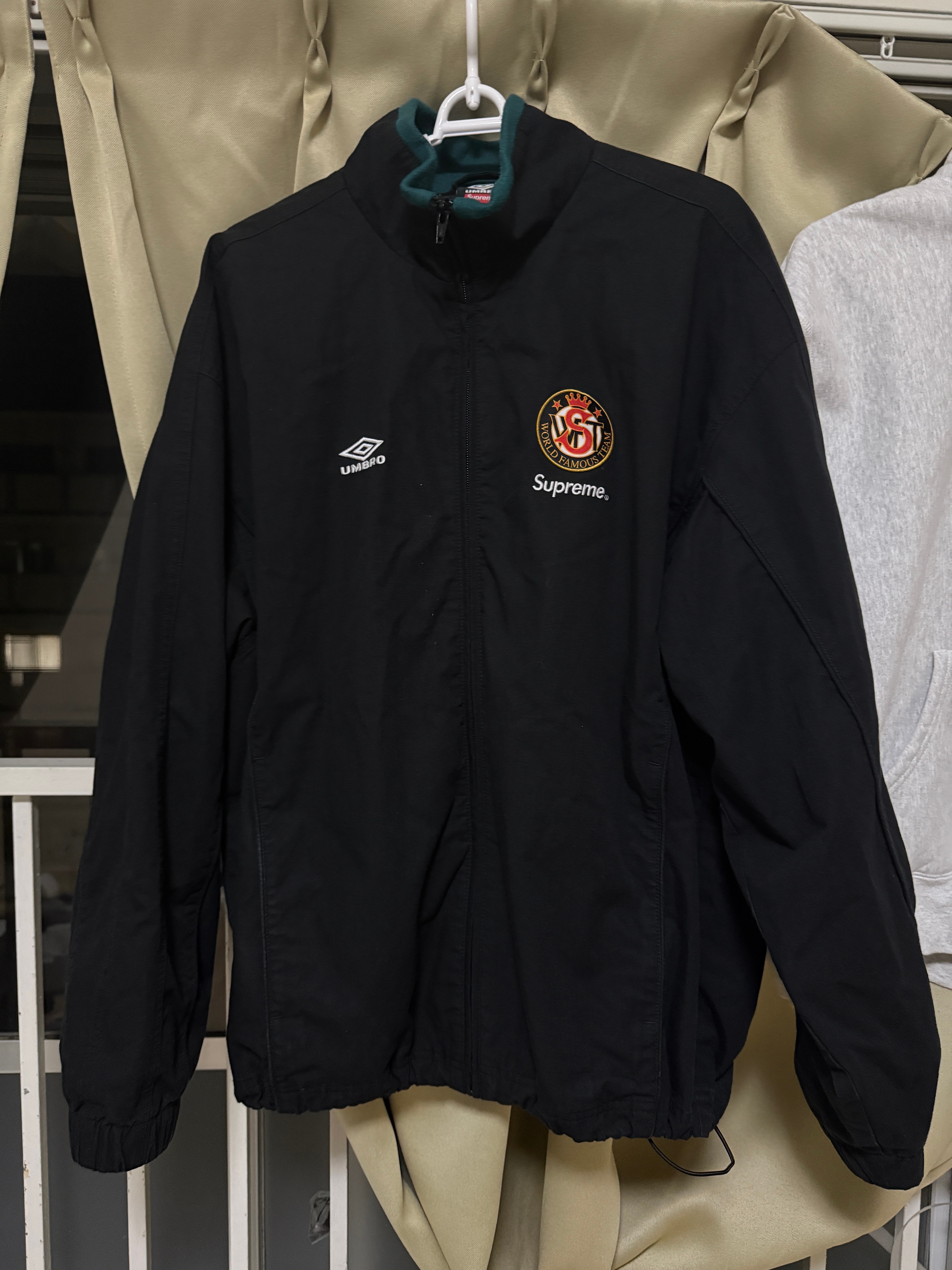 Supreme /Umbro Cotton Ripstop Track Jacket "Black"