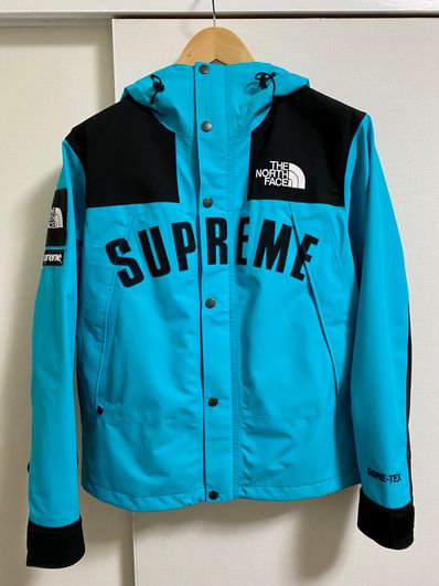 Supreme x The North Face Arc Logo Mountain Parka "Blue"