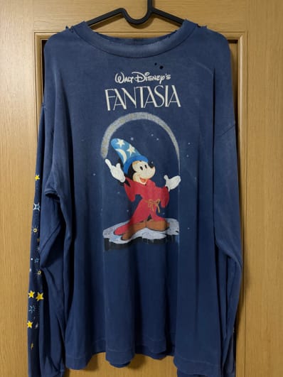 SAINT Mxxxxxx x Disney FANTASIA DNF LS Tee "Navy"