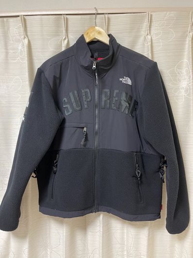 Supreme x The North Face Arc Logo Denali Fleece Jacket "Black"