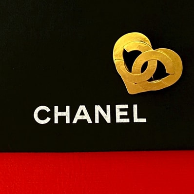 CHANEL シャネル ココマーク ハート モチーフ GP ブローチ ゴールド
3302j