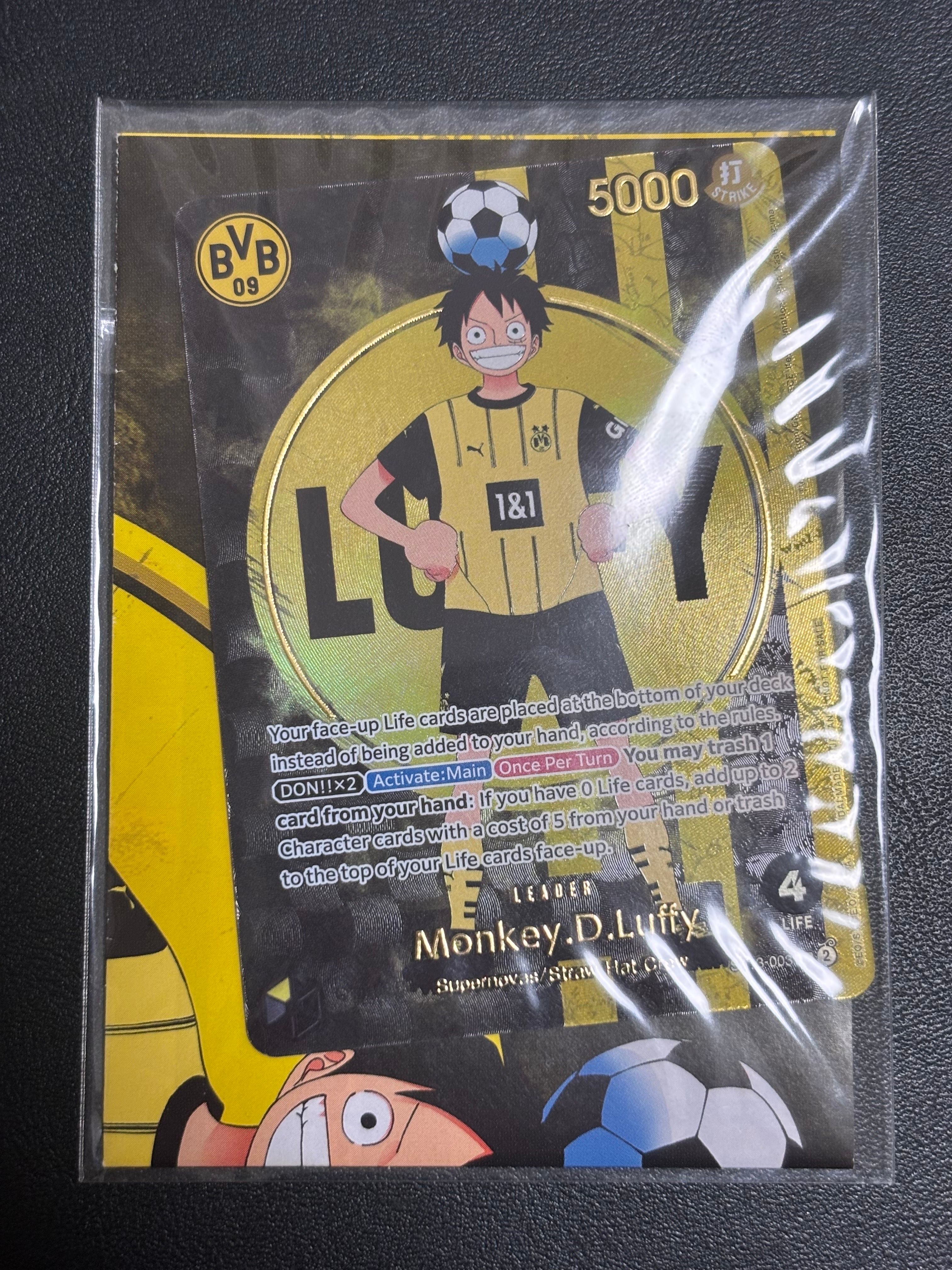 モンキー・D・ルフィ L [ST13-003]【英語版】(プロモーションカード「ボルシアドルトムント × ONE PIECE マッチデー 2025」)