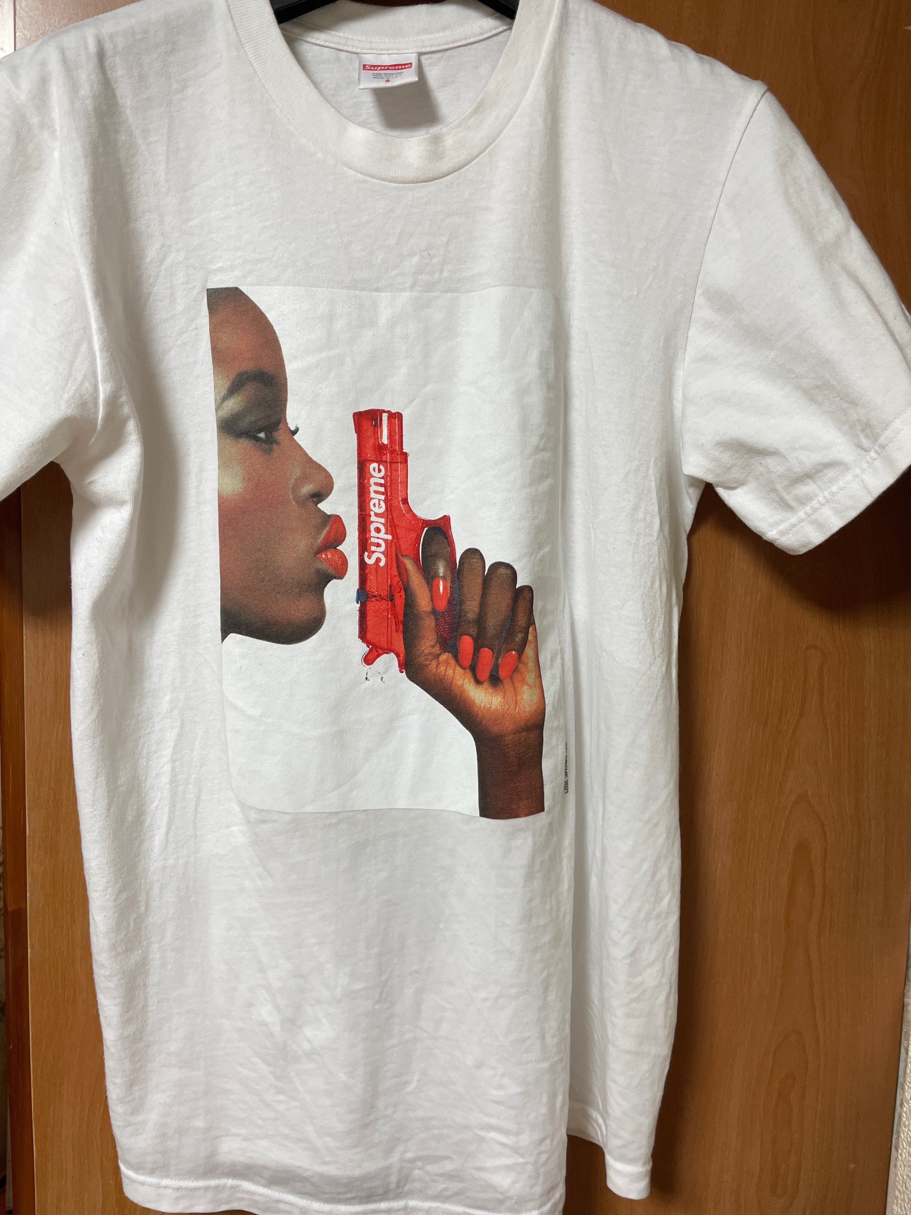 Supreme Water Pistol Tee "White"