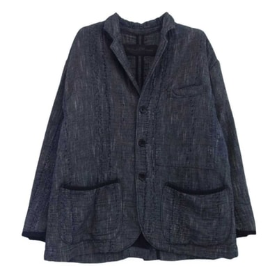 PORTER CLASSIC ポータークラシック テーラードジャケット NEW SASHIKO TAILORED JACKET ニュー 刺し子 テーラードジャケット【中古】