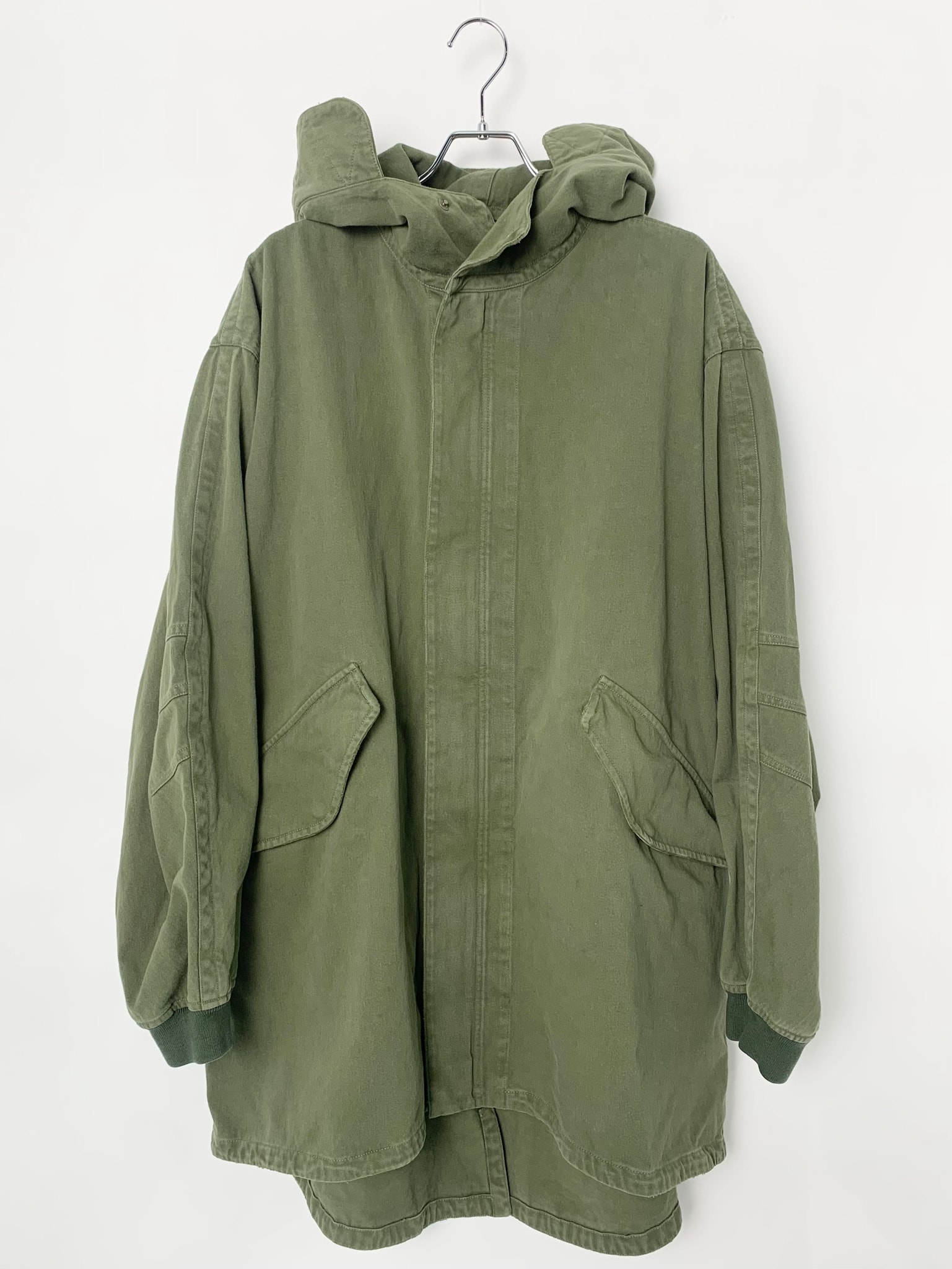 The Row Kemet Hooded Cotton Jacket "Olive"