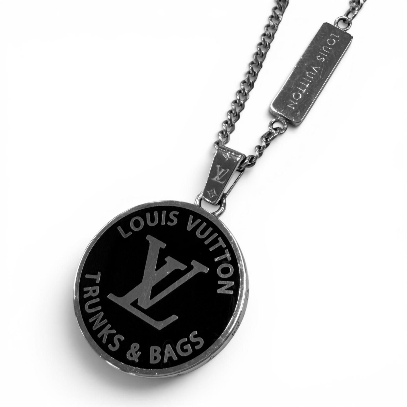 美品 ルイヴィトン ネックレス ネックレス LVアワード シルバー