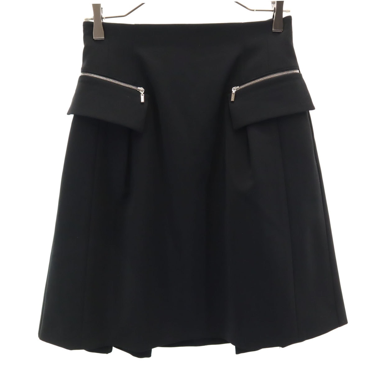 FOXEY NEW YORK フォクシーニューヨーク 日本製 ミディスカート 40 ブラック