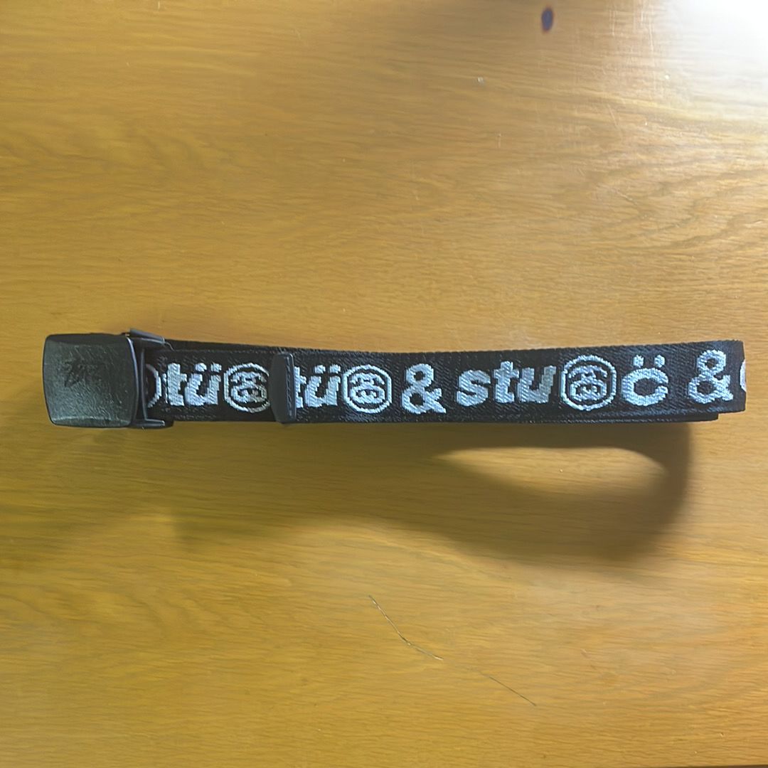 Stussy CPFM WEB BELT "Black"