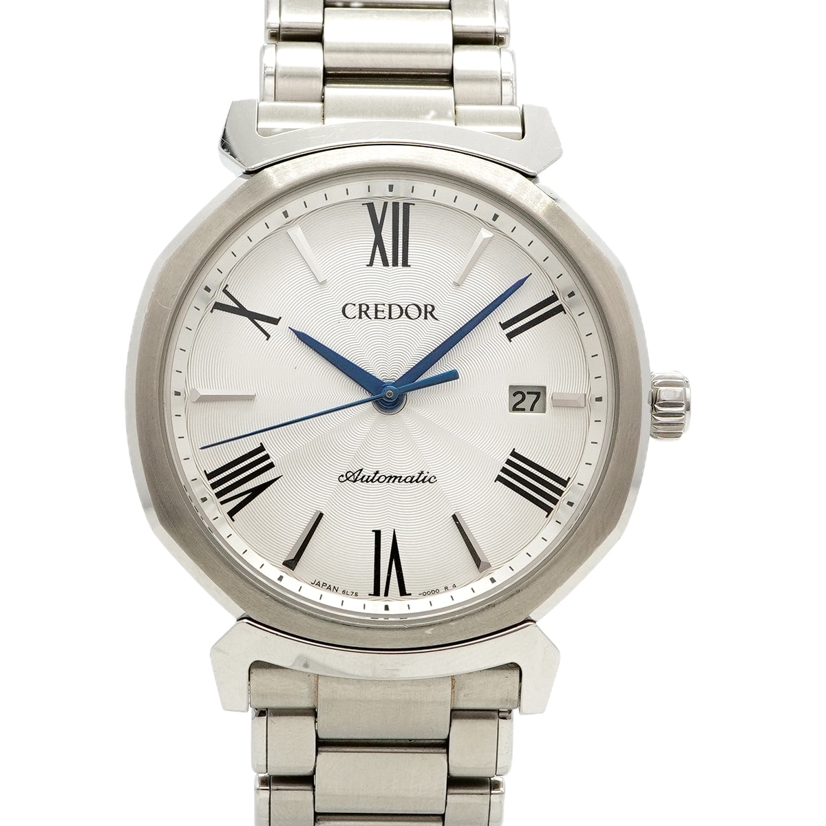 ★最終価格★SALE【6wce0382】セイコー クレドール リネアルクス GCCD991/6L75-00D0 シルバー文字盤【中古】腕時計 メンズ