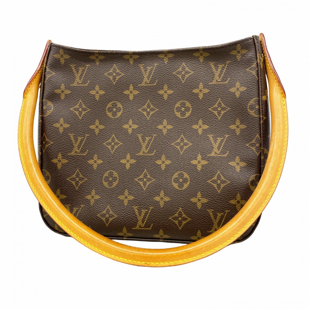 【6dc2904-h】ルイヴィトン ショルダーバッグ モノグラム ルーピングMM M51146 ブラウン【中古】レディース