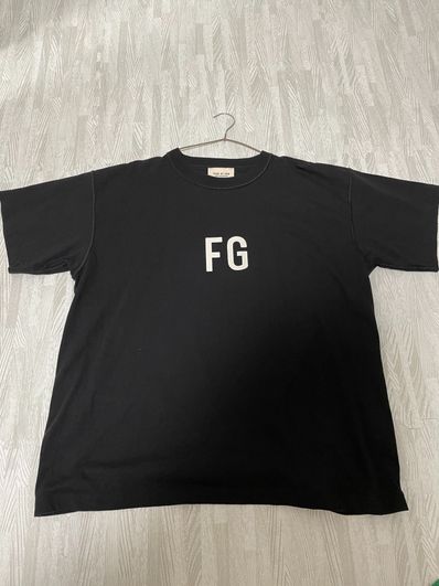 FEAR OF GOD FG Logo T-shirt "Black"