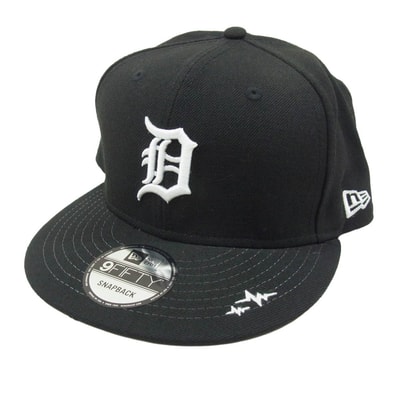 NEW ERA ニューエラ キャップ × WHIZLIMITED ウィズリミテッド ロゴ キャップ デトロイト ブラック系【中古】