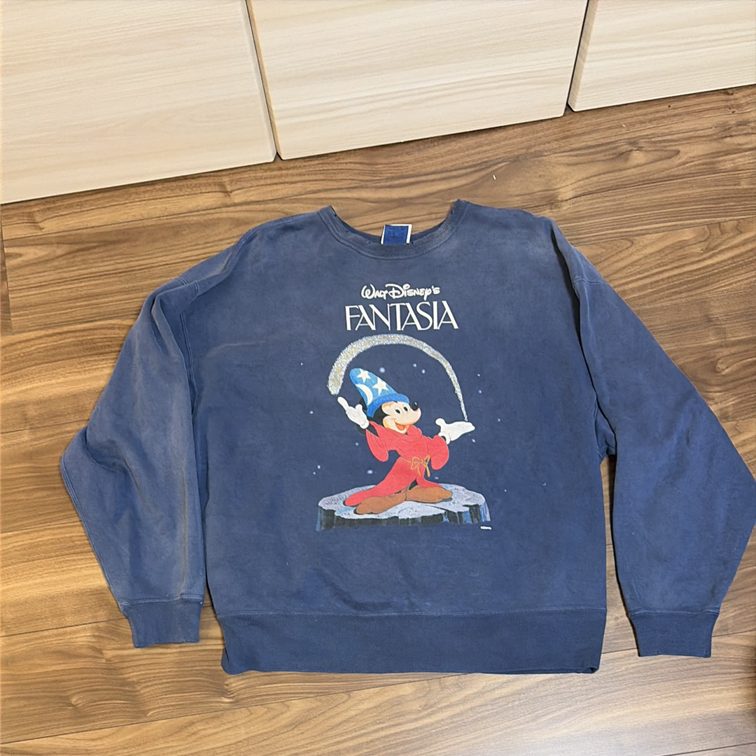 SAINT Mxxxxxx x Disney FANTASIA DNF Crew N Sweat "Navy"