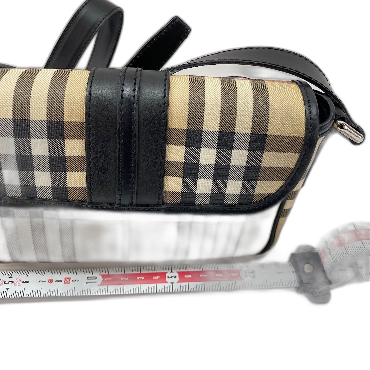C (やや傷や汚れあり)】バーバリー BURBERRY ノバチェック ショルダー